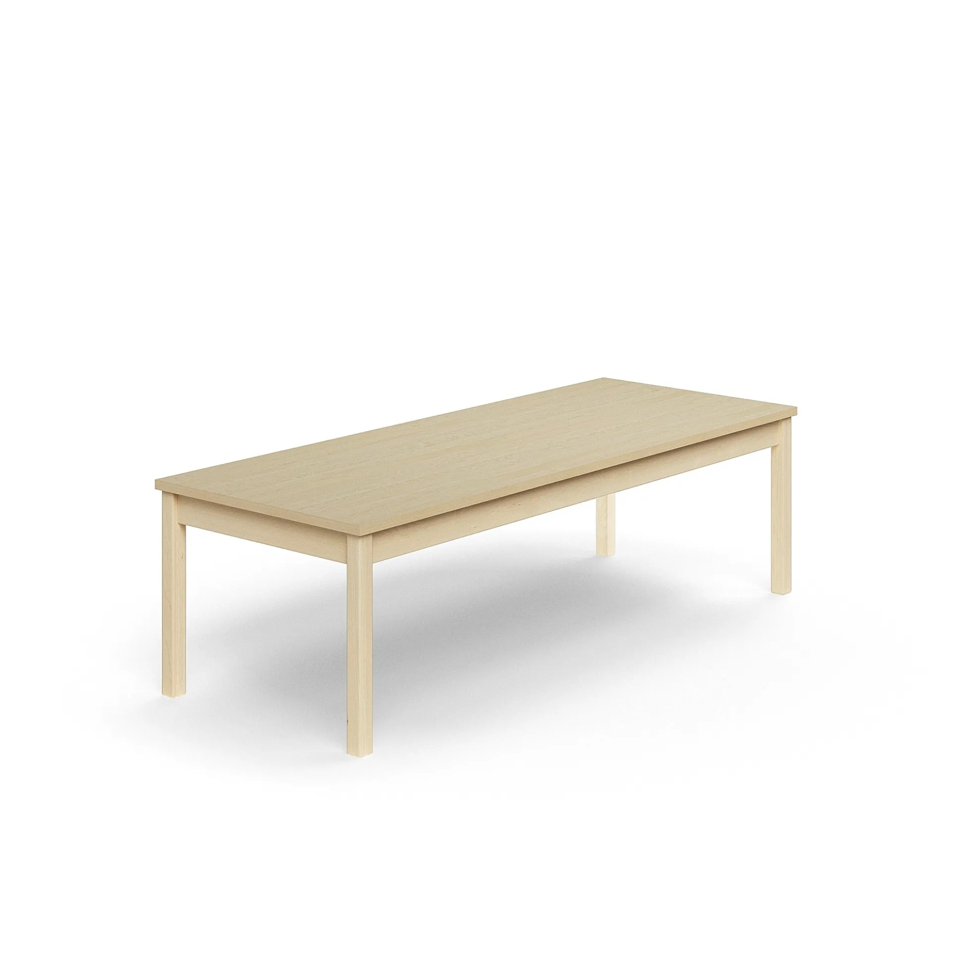 Pöytä DECIBEL 1800x700x530 mm, ääntä vaimentava korkeapainelaminaatti, koivu