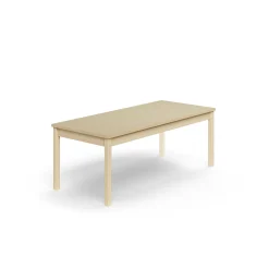 Pöytä DECIBEL 1600x700x590 mm, ääntä vaimentava korkeapainelaminaatti, koivu