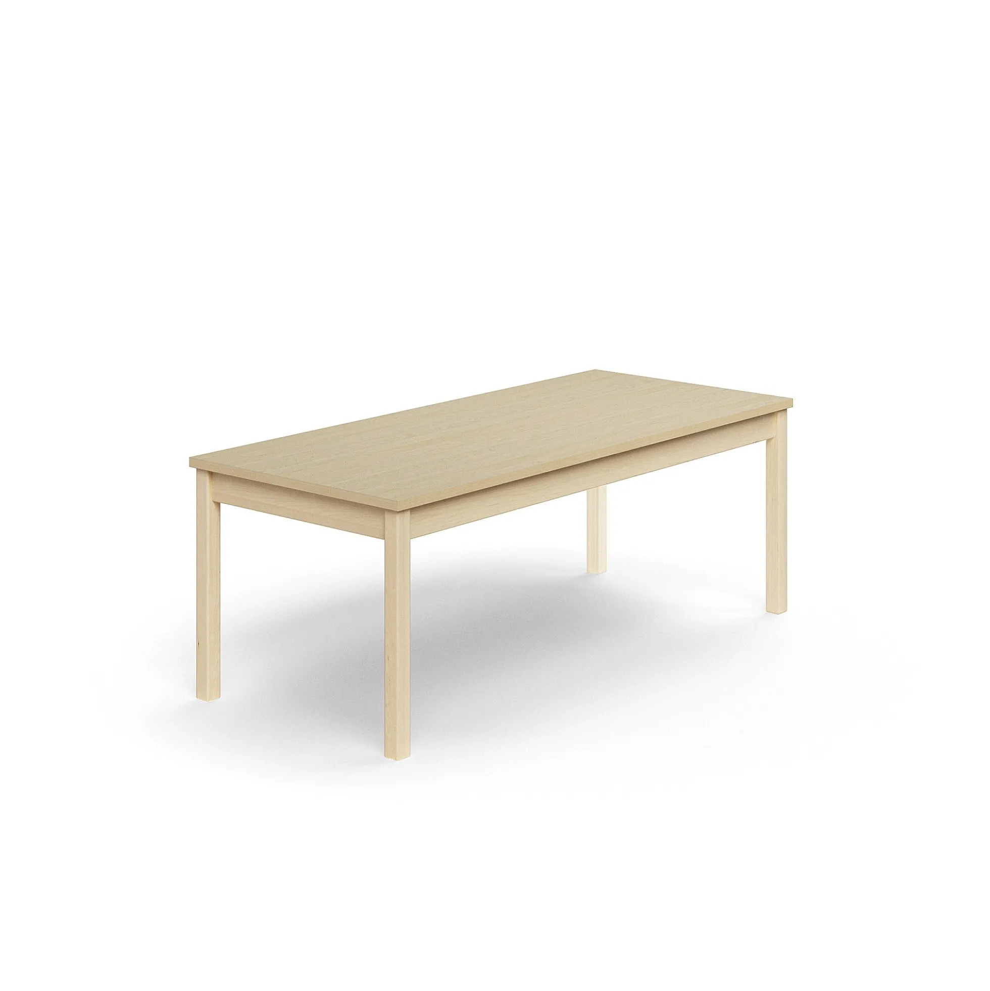Pöytä DECIBEL 1600x700x590 mm, ääntä vaimentava korkeapainelaminaatti, koivu