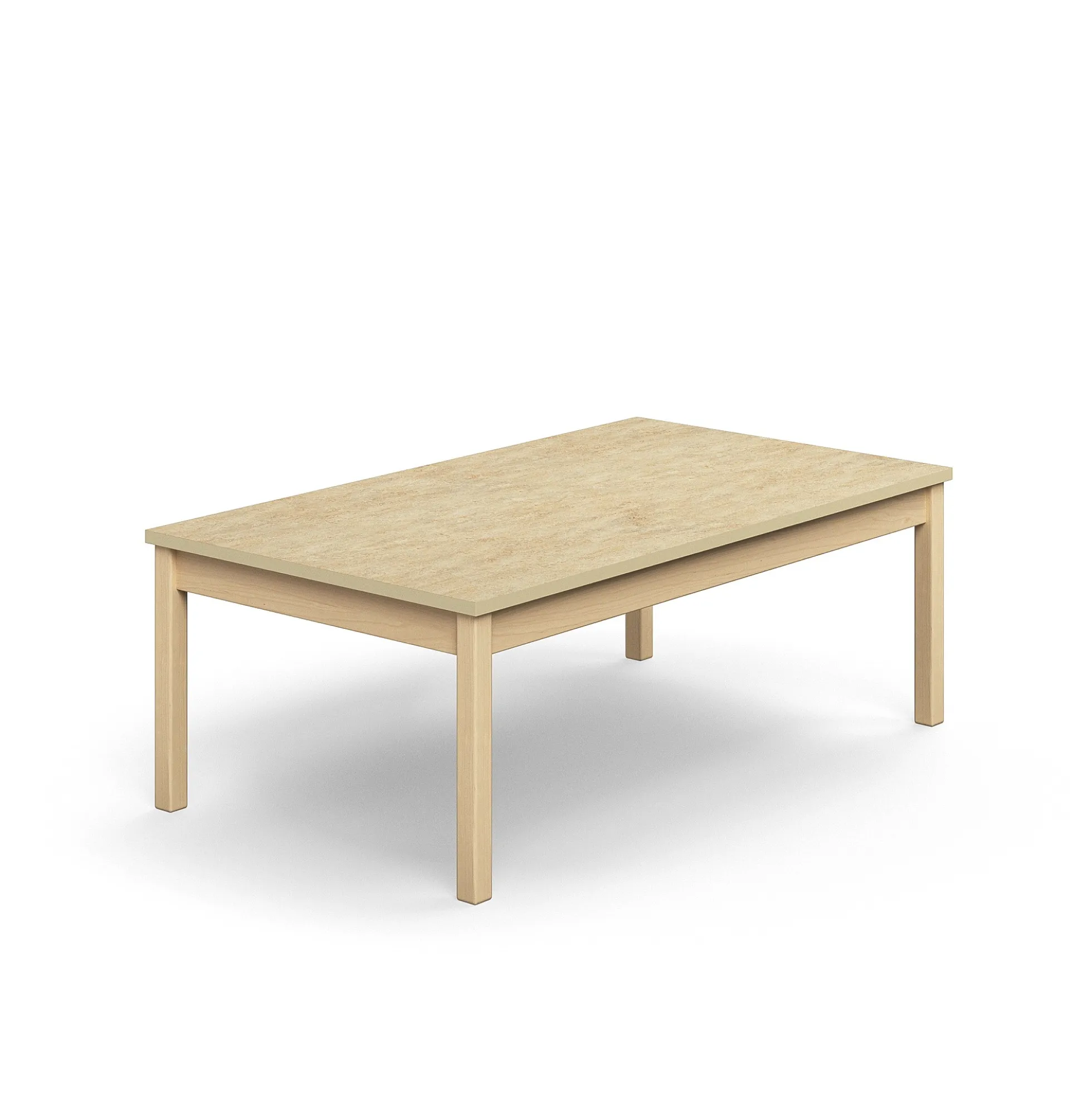 Pöytä DECIBEL 1400x800x530 mm, ääntä vaimentava linoleumi, beige