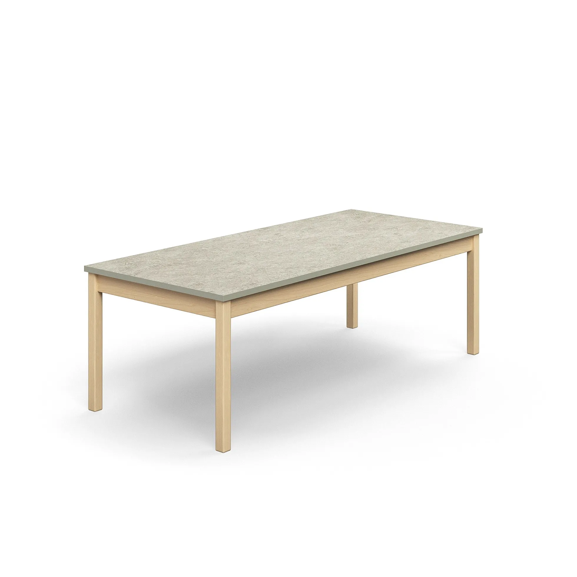 Pöytä DECIBEL 1800x800x590 mm, ääntä vaimentava linoleumi, harmaa