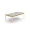 Pöytä DECIBEL 1600x800x530 mm, ääntä vaimentava linoleumi, koivu/harmaa