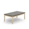 Pöytä DECIBEL 1400x800x530 mm, ääntä vaimentava linoleumi, tummanharmaa