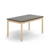 Pöytä DECIBEL 1400x800x720 mm, ääntä vaimentava linoleumi, tummanharmaa