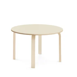 Pöytä ELTON Ø 900x530 mm, koivulaminaatti, koivu