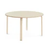 Pöytä ELTON Ø 1200x640 mm, koivulaminaatti, koivu
