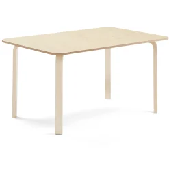 Pöytä ELTON 1800x800x710 mm, beige linoleumi, koivu
