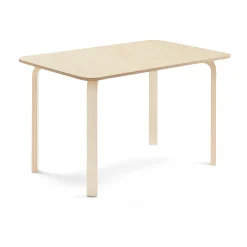 Pöytä ELTON 1200x800x710 mm, beige linoleumi, koivu