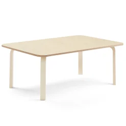 Pöytä ELTON 1800x700x530 mm, beige linoleumi, koivu