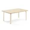 Pöytä ELTON 1400x700x530 mm, beige linoleumi, koivu
