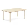 Pöytä ELTON 1400x800x530 mm, beige linoleumi, koivu