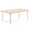 Pöytä ELTON 1800x800x530 mm, beige linoleumi, koivu