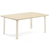 Pöytä ELTON 1800x800x590 mm, beige linoleumi, koivu
