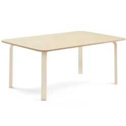 Pöytä ELTON 1800x800x590 mm, beige linoleumi, koivu