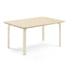 Pöytä ELTON 1400x700x590 mm, beige linoleumi, koivu