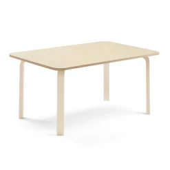 Pöytä ELTON 1400x700x590 mm, beige linoleumi, koivu