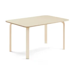 Pöytä ELTON 1200x800x640 mm, koivulaminaatti, koivu