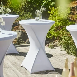 Pöytähuppu baaripöytään CLARA Valkoinen