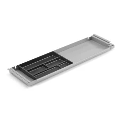 Pöytälaatikko Pelti, 871x260x32 mm, hopeanharmaa