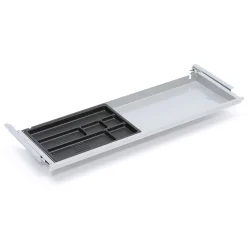 Pöytälaatikko Pelti, 871x260x32 mm, hopeanharmaa