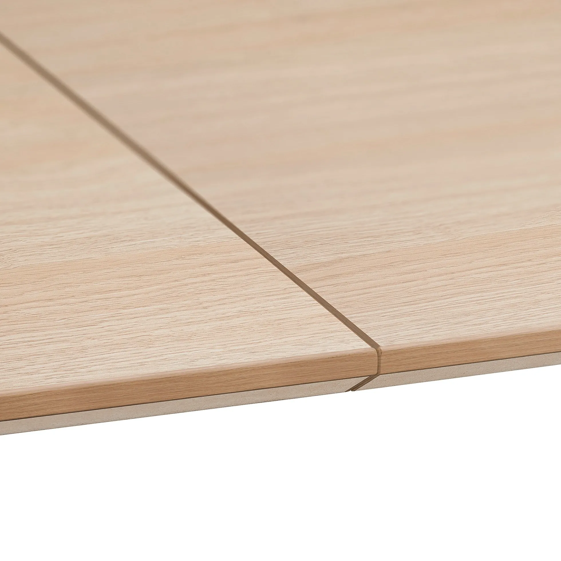 Pöytä METRIC Ovaali, 3000x1000x720 mm, musta/tammi