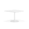 Pöytä METRIC Pyöristetyin kulmin, 1000x1000x720 mm, valkoinen