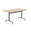 Pöytä PLURAL 1200x800x720 mm, ääntä vaimentava linoleumi, beige, antrasiitinharmaa