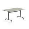 Pöytä PLURAL 1200x800x720 mm, ääntä vaimentava linoleumi, harmaa, antrasiitinharmaa