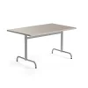 Pöytä PLURAL 1200x800x720 mm, ääntä vaimentava linoleumi, harmaa, hopeanharmaa