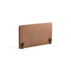 Pöytäsermi ZONE Mustat kiinnikkeet, 1200x650x36 mm, kangas Rivet, kupari
