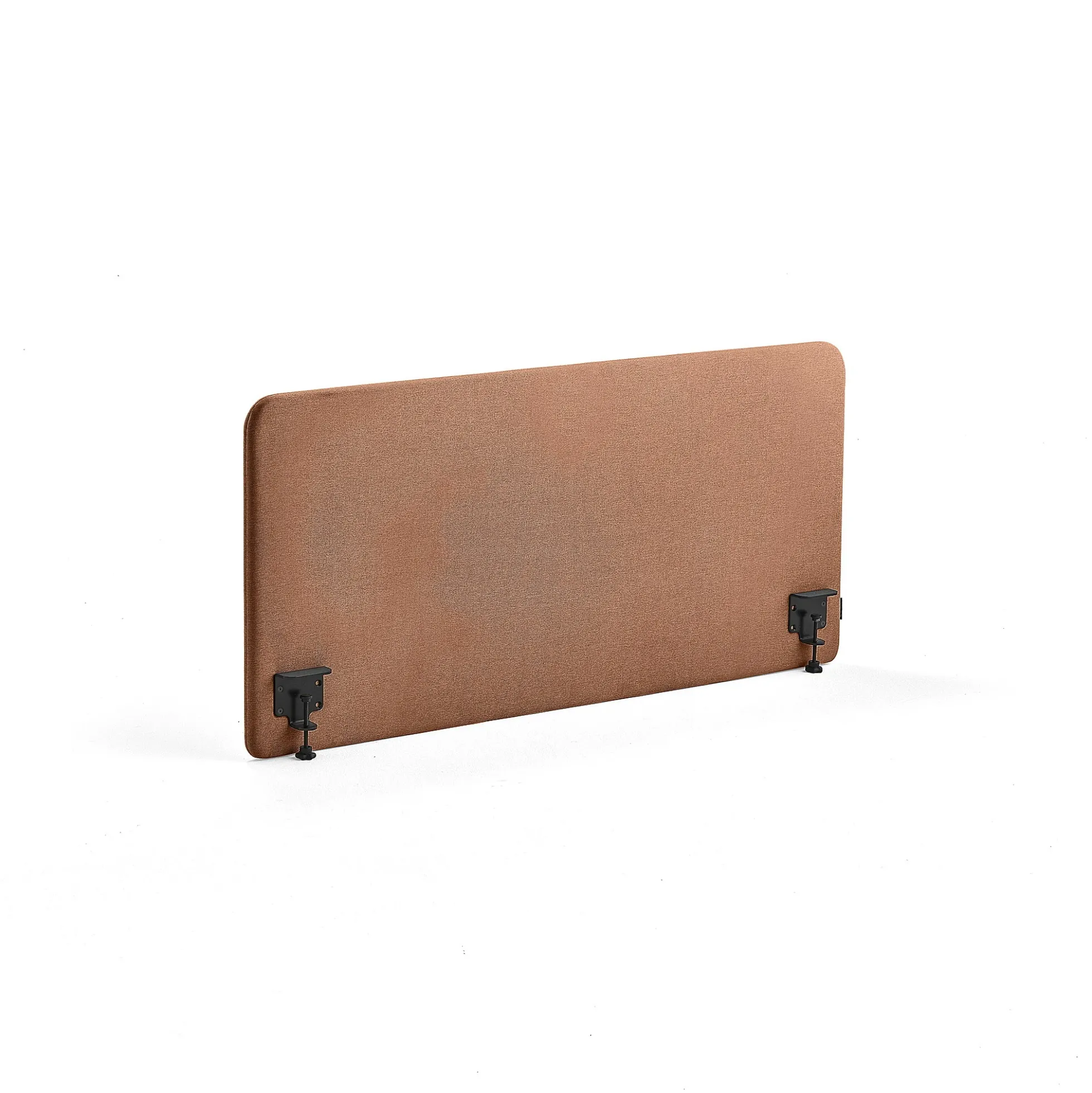 Pöytäsermi ZONE Mustat kiinnikkeet, 1400x650x36 mm, kangas Rivet, kupari