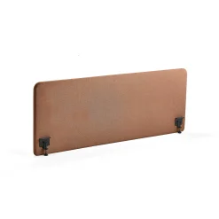 Pöytäsermi ZONE Mustat kiinnikkeet, 1800x650x36 mm, kangas Rivet, kupari