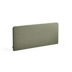 Pöytäsermi ZONE Mustat kiinnikkeet, 1600x650x36 mm, kangas Rivet, sinivihreä