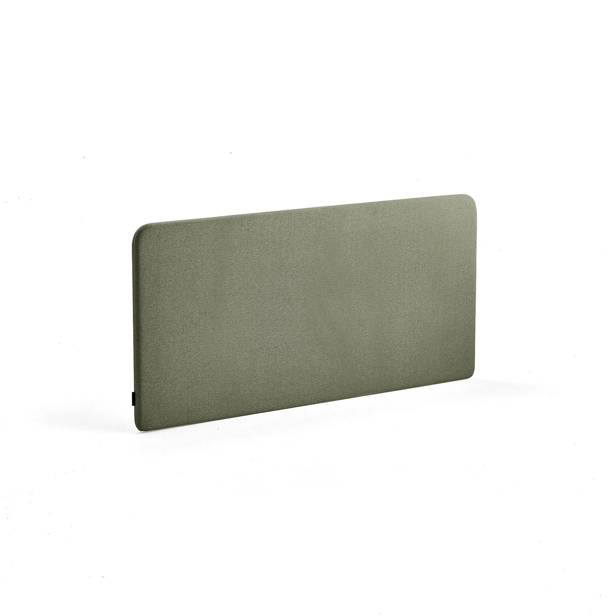 Pöytäsermi ZONE Mustat kiinnikkeet, 1400x650x36 mm, kangas Rivet, sinivihreä