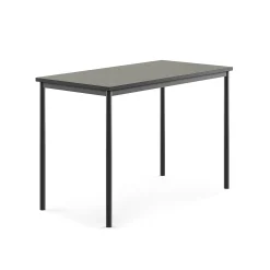 Pöytä SONITUS Ääntä vaimentava linoleumi, 1400x700x900 mm, tummanharmaa, antrasiitinharmaa