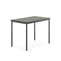 Pöytä SONITUS Ääntä vaimentava linoleumi, 1200x800x900 mm, tummanharmaa, antrasiitinharmaa
