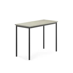 Pöytä SONITUS Ääntä vaimentava linoleumi, 1200x600x900 mm, vaaleanharmaa, antrasiitinharmaa