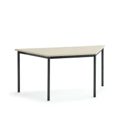 Pöytä SONITUS TRAPETS 1600x800x720 mm, beige linoleumi, antrasiitinharmaa