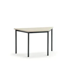 Pöytä SONITUS TRAPETS 1200x600x720 mm, beige linoleumi, antrasiitinharmaa