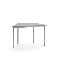 Pöytä SONITUS TRAPETS 1200x600x720 mm, harmaa linoleumi, antrasiitinharmaa