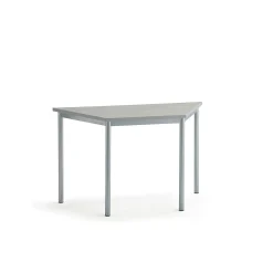 Pöytä SONITUS TRAPETS 1200x600x720 mm, harmaa linoleumi, antrasiitinharmaa