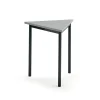 Pöytä SONITUS TRIANGEL 700x700x720 mm, harmaa linoleumi, antrasiitinharmaa