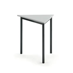 Pöytä SONITUS TRIANGEL 800x700x720 mm, korkeapainelaminaatti HPL, harmaa, antrasiitinharmaa