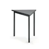 Pöytä SONITUS TRIANGEL 800x700x720 mm, tummanharmaa linoleumi, antrasiitinharmaa