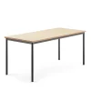 Pöytä SONITUS 1800x800x760 mm, beige linoleumi, antrasiitinharmaa