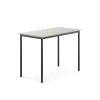 Pöytä SONITUS 1200x700x900 mm, korkeapainelaminaatti HPL, harmaa, antrasiitinharmaa