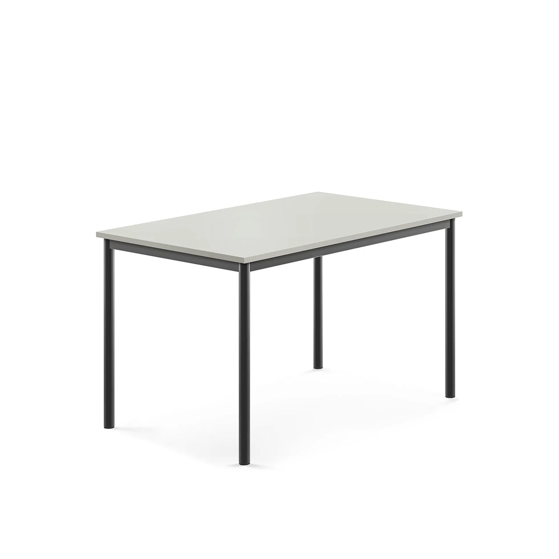 Pöytä SONITUS 1200x800x720 mm, korkeapainelaminaatti HPL, harmaa, antrasiitinharmaa