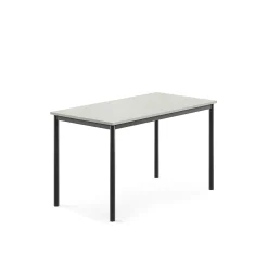 Pöytä SONITUS 1200x700x720 mm, korkeapainelaminaatti HPL, harmaa, antrasiitinharmaa