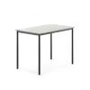 Pöytä SONITUS 1200x800x900 mm, korkeapainelaminaatti HPL, harmaa, antrasiitinharmaa