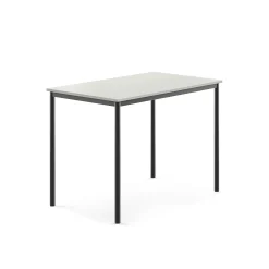 Pöytä SONITUS 1200x800x900 mm, korkeapainelaminaatti HPL, harmaa, antrasiitinharmaa